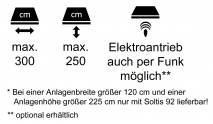 Eigenschaften Fenstermarkisen